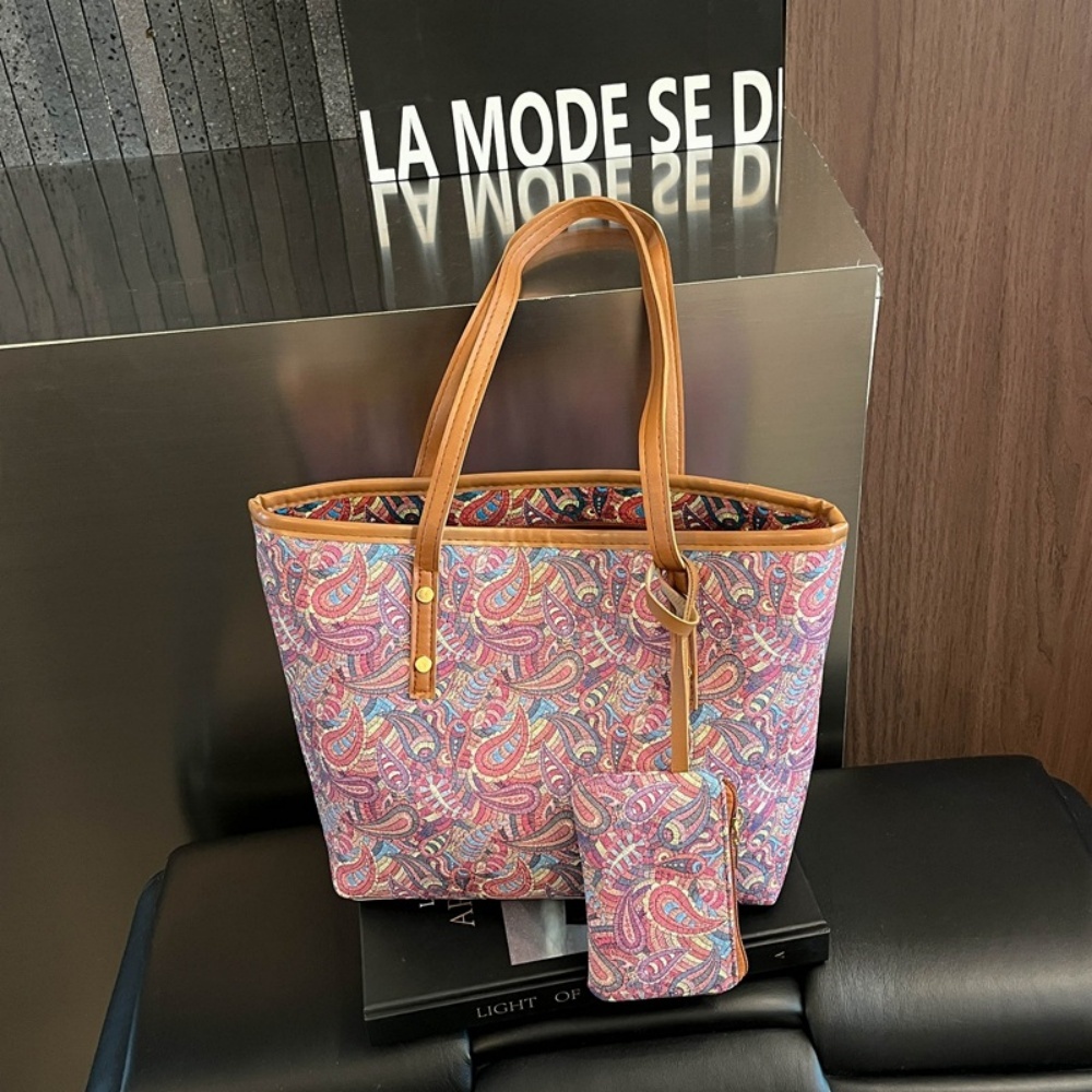 Coin Purse Women - Conjunto de 2 Peças: Bolsa Tote