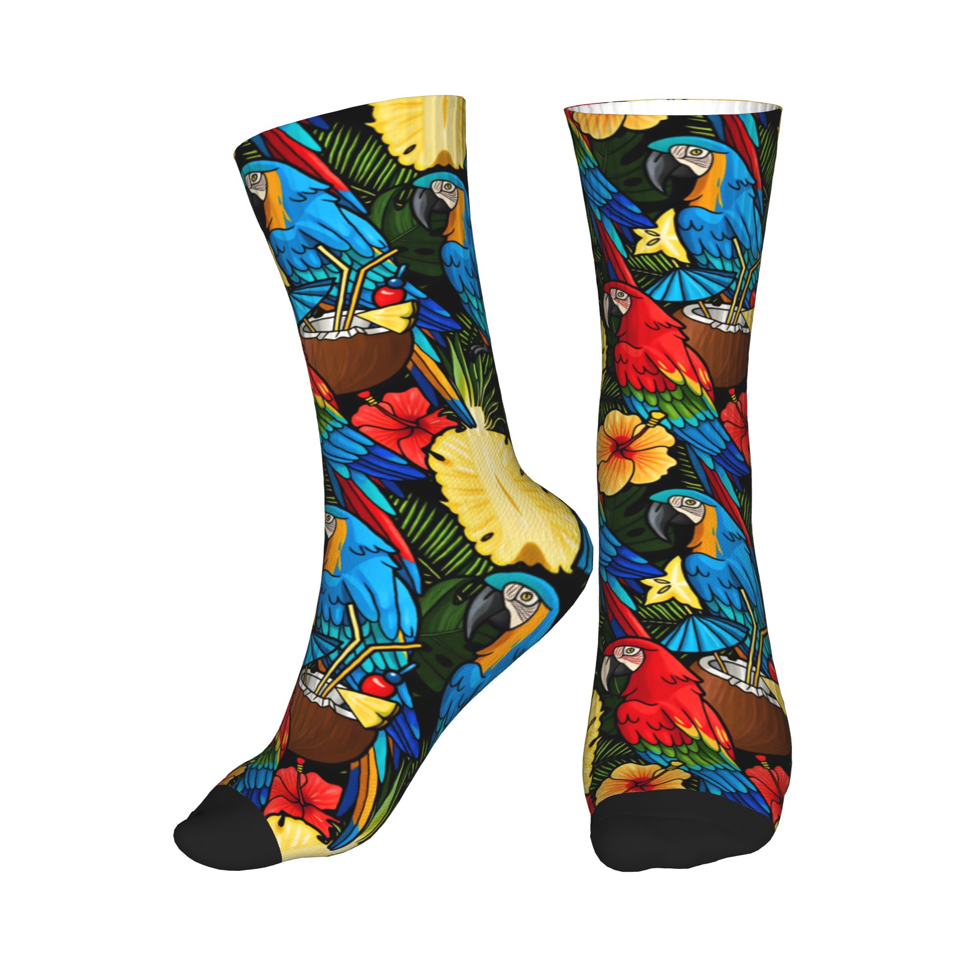 Women'S Fashion Socks - Meias Estampadas de Moda com Frutas