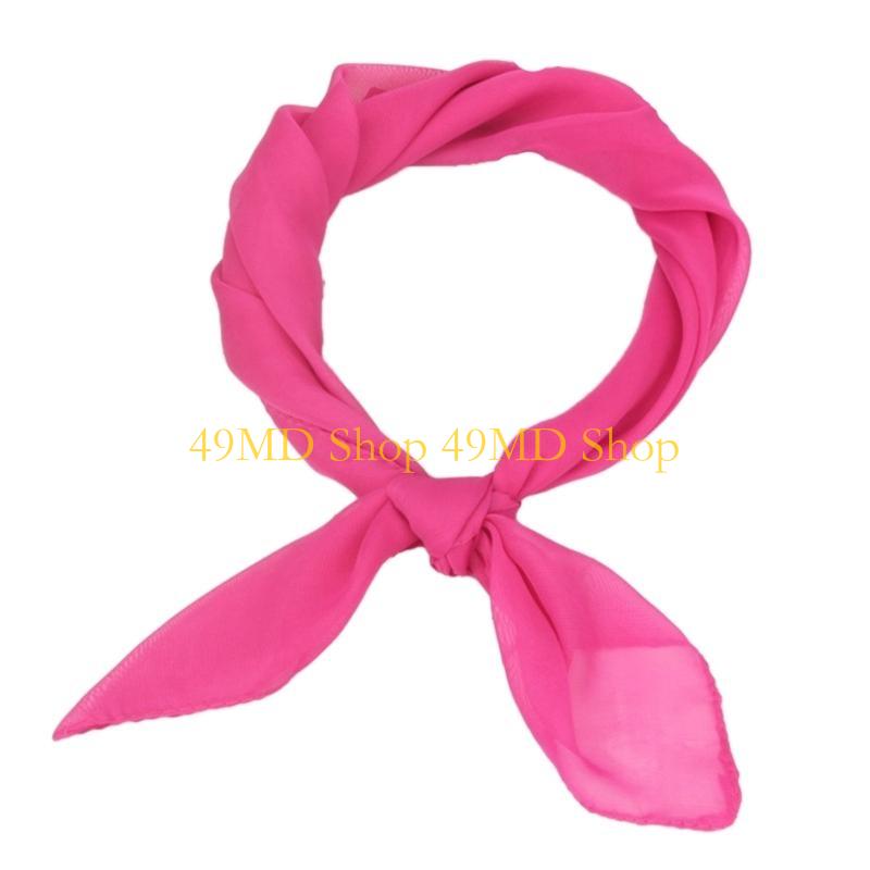 Women'S Fashion In The 50S - 49MD Lenço pescoço com fita quadrada