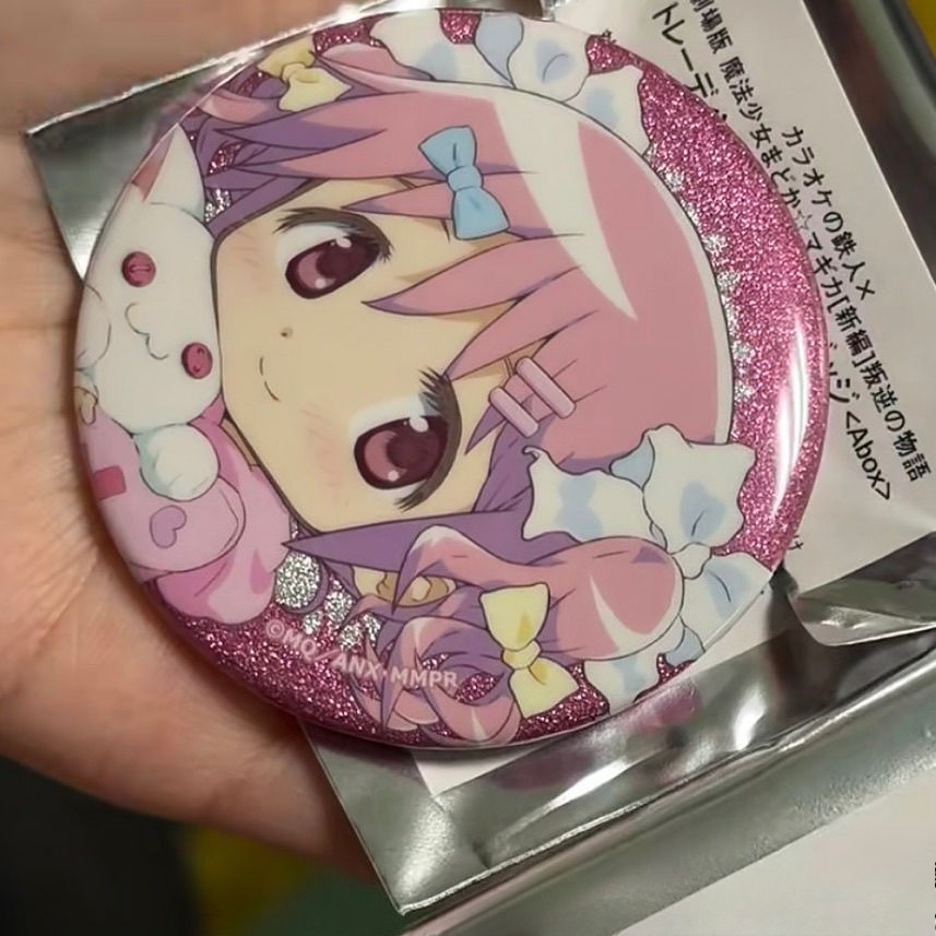 Women Fashion Icon - 58mm bonito anime puella magi madoka
