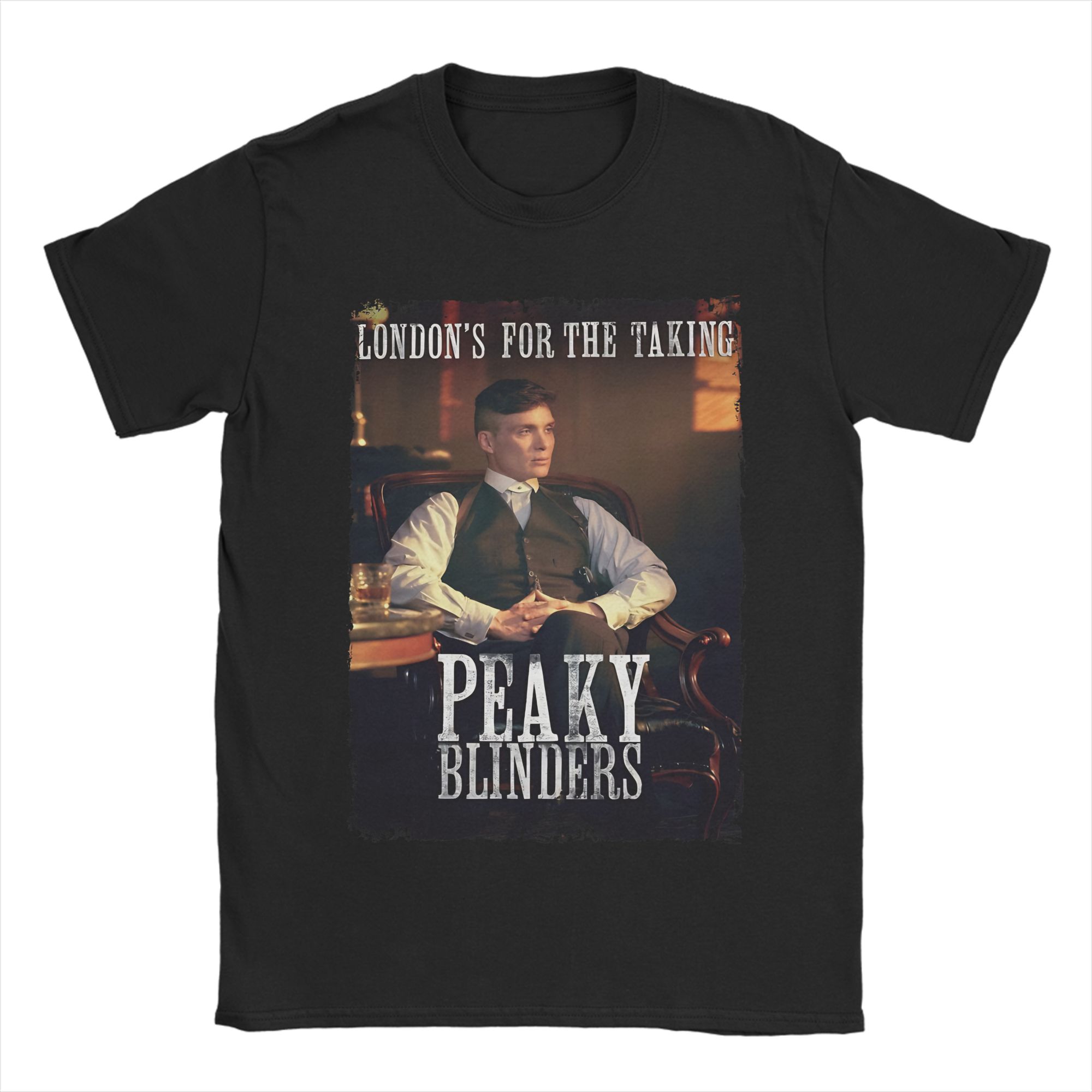 Women'S Fashion Peaky Blinders - Camiseta masculina e feminina Tommy Shelby