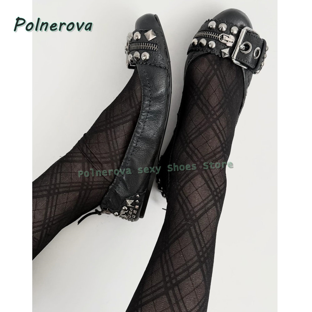Women'S Fashion Belts - Sapatos Mary Jane com Fivela de