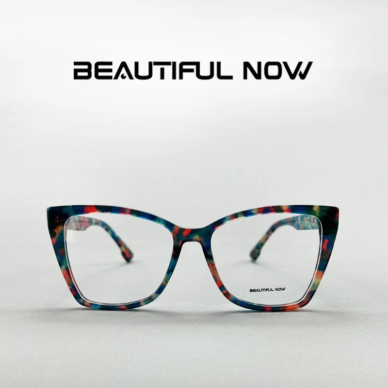 Women Fashion Now - Óculos ópticos olho gato para mulheres,