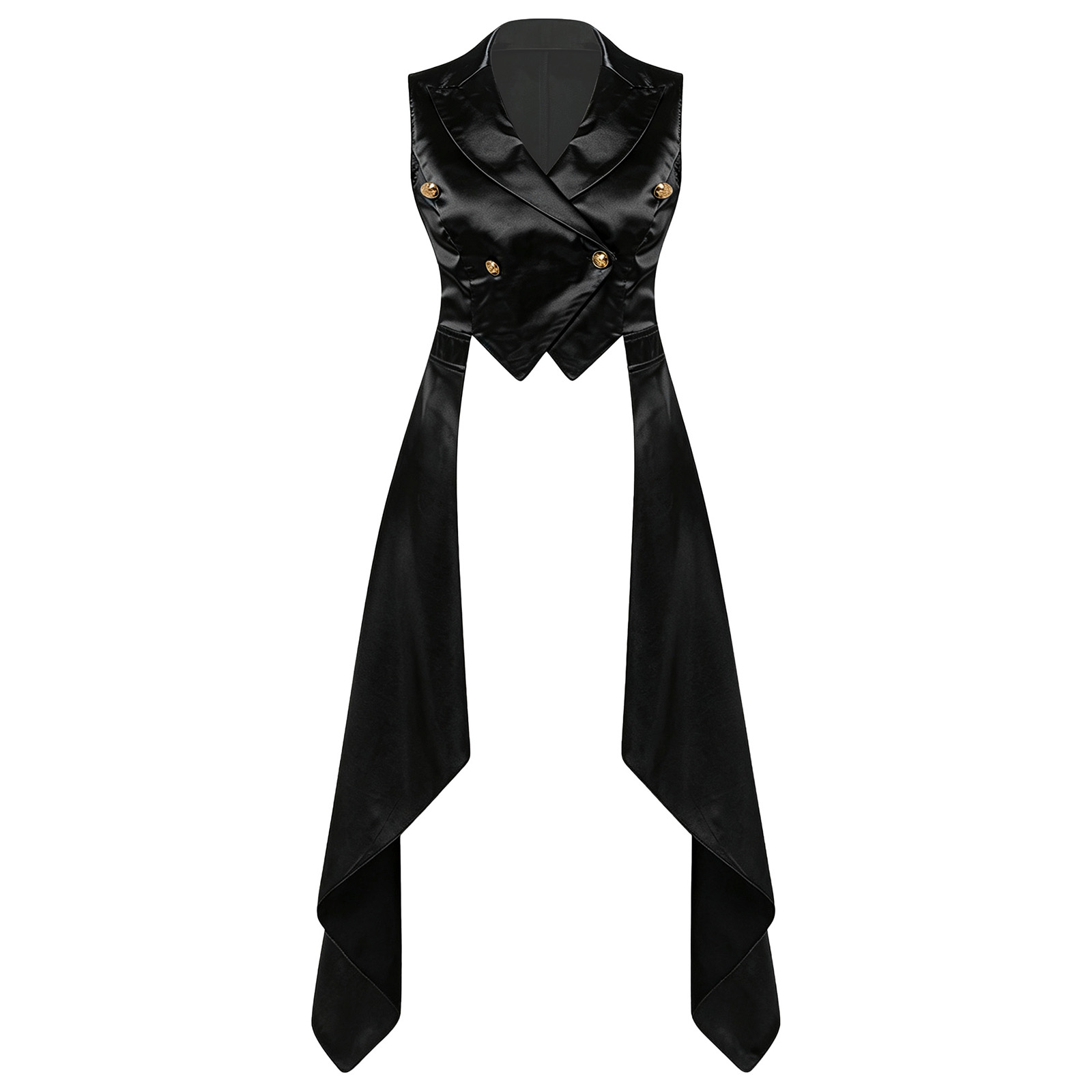 Women'S Fashion Victorian - Colete Feminino Vitoriano Sem Mangas de