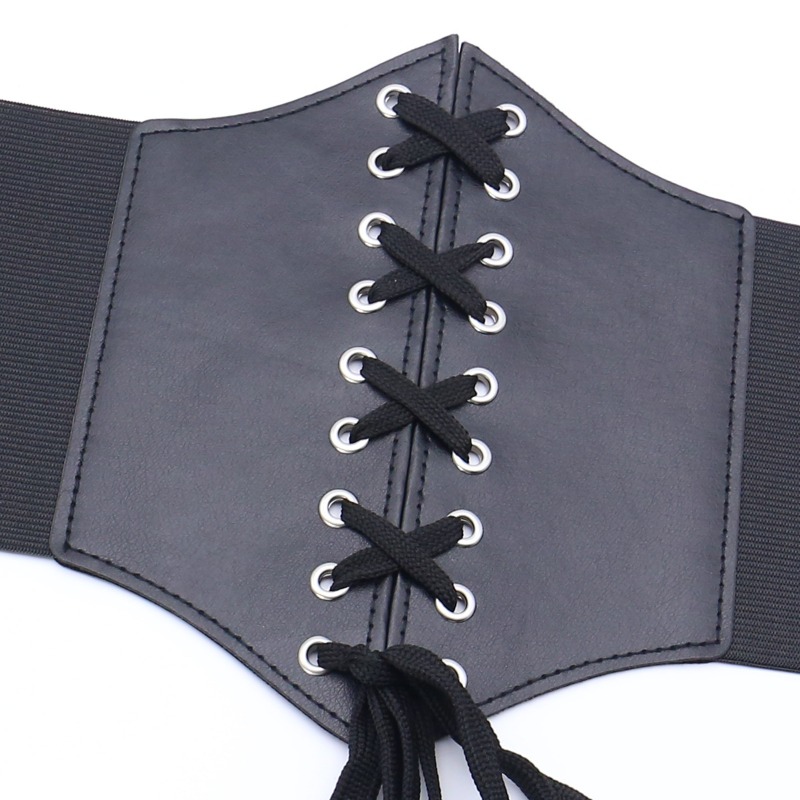 Women'S Fashion Victorian - Cinto de corset feminino com cadarço,