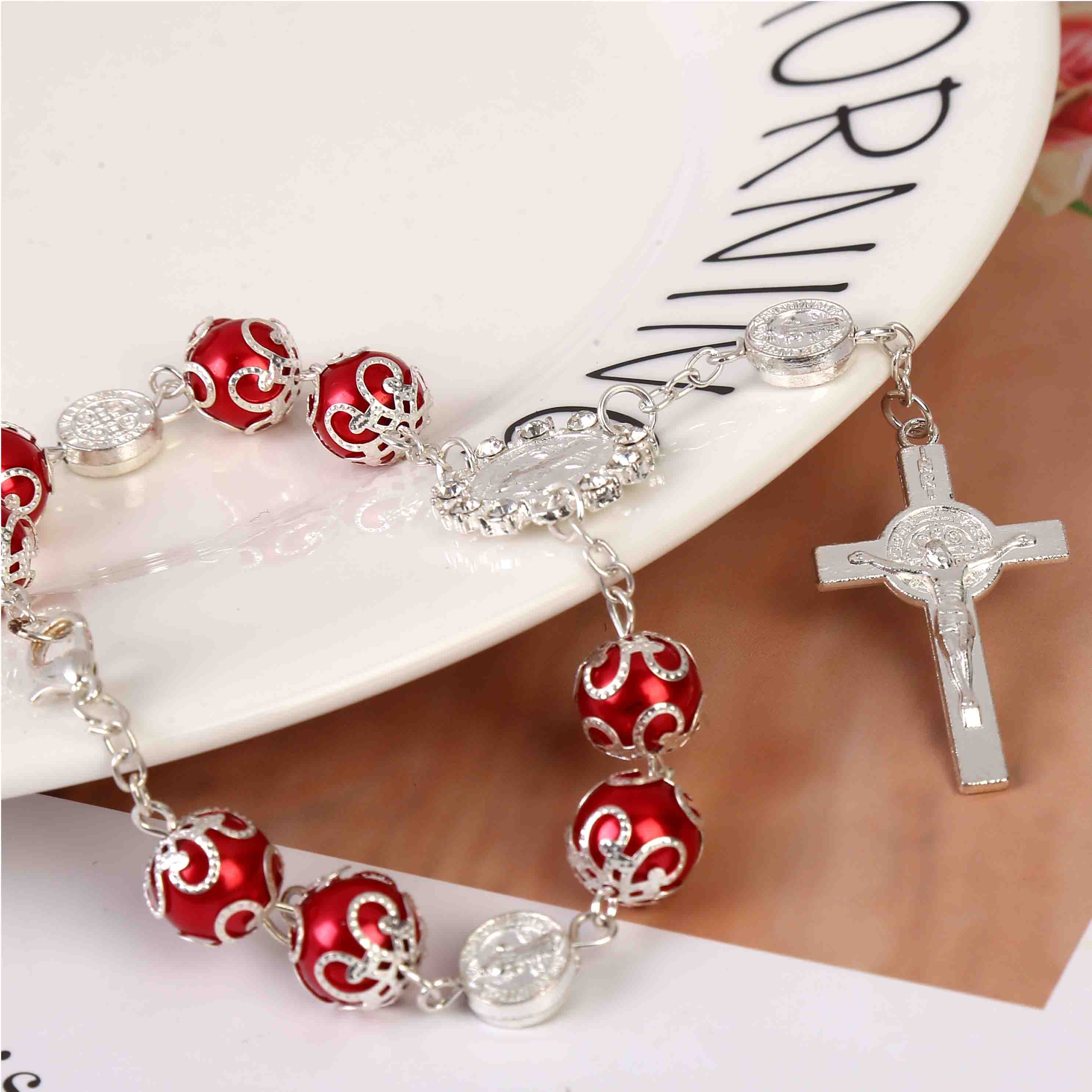 Women Fashion Icon - Rosary Center Misericórdia Coração Sagrado Jesus