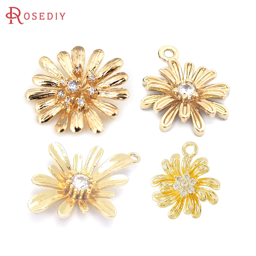 Women'S Fashion Earrings - Pingentes de Flor de Girassol em