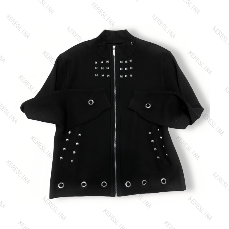 Women'S Y3K Fashion - Gótico retro punk outono inverno high