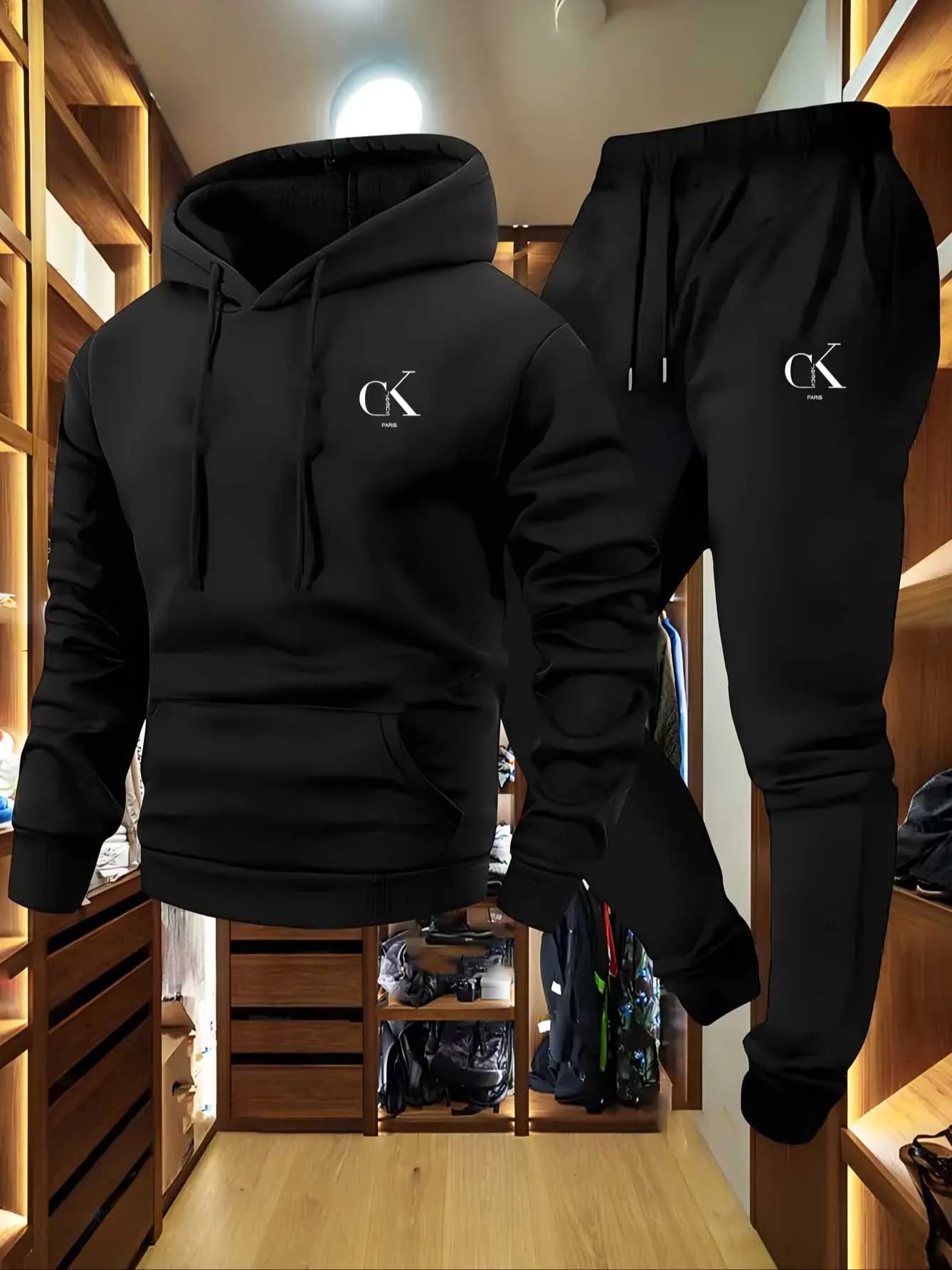 Hoodie Women Oversized - Conjunto de Moletom de Luxo Oversized
