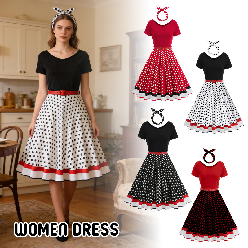 Women'S Fashion In The 50S - Vestidos Vintage de Verão para Mulheres