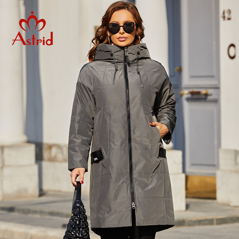 Casacos Astrid-Longos Soltos A - Women'S Fashion Parka avaliação e preço