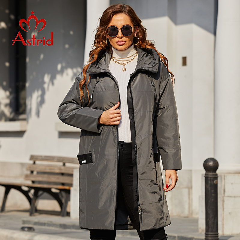 Casacos Astrid-Longos Soltos A - Women'S Fashion Parka avaliação e preço