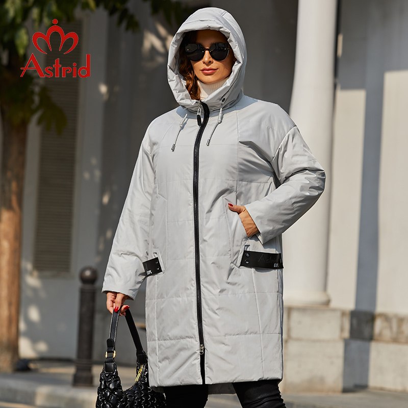 Casacos Astrid-Longos Soltos A - Women'S Fashion Parka avaliação e preço