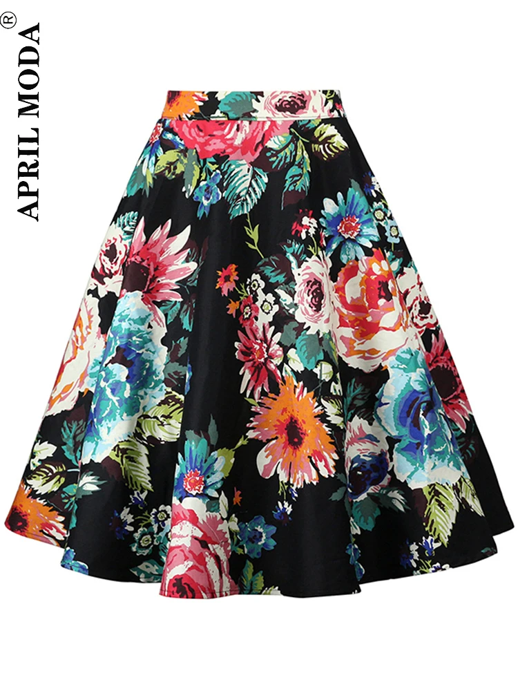 Saia de balanço casual de linh - Women'S Fashion In The 50S avaliação e preço