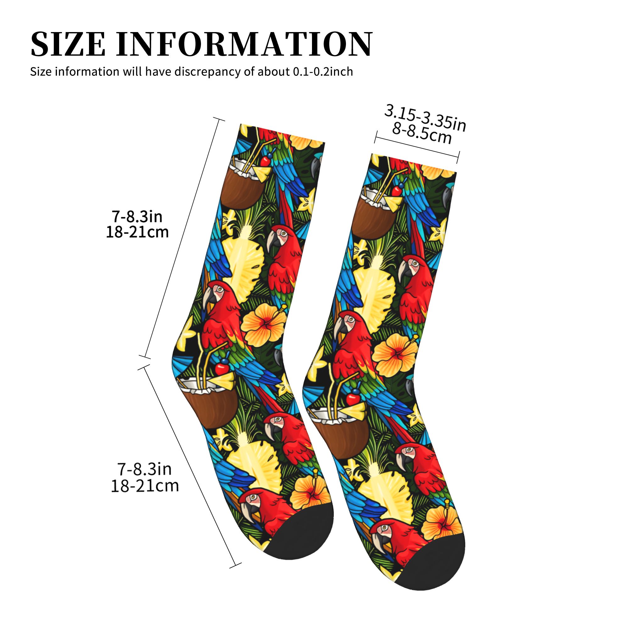 Meias Estampadas de Moda com F - Women'S Fashion Socks avaliação e preço