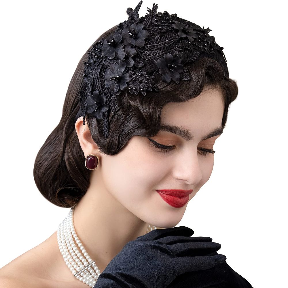Mulheres Rendas Fascinators He - Women'S Fashion In The 50S avaliação e preço