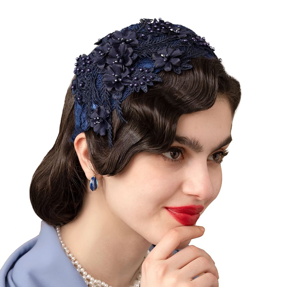 Mulheres Rendas Fascinators He - Women'S Fashion In The 50S avaliação e preço