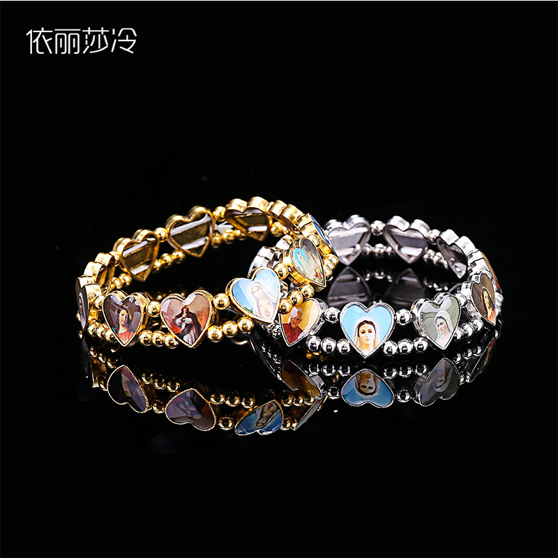 Pulseira frisada católica com  - Women Fashion Icon avaliação e preço
