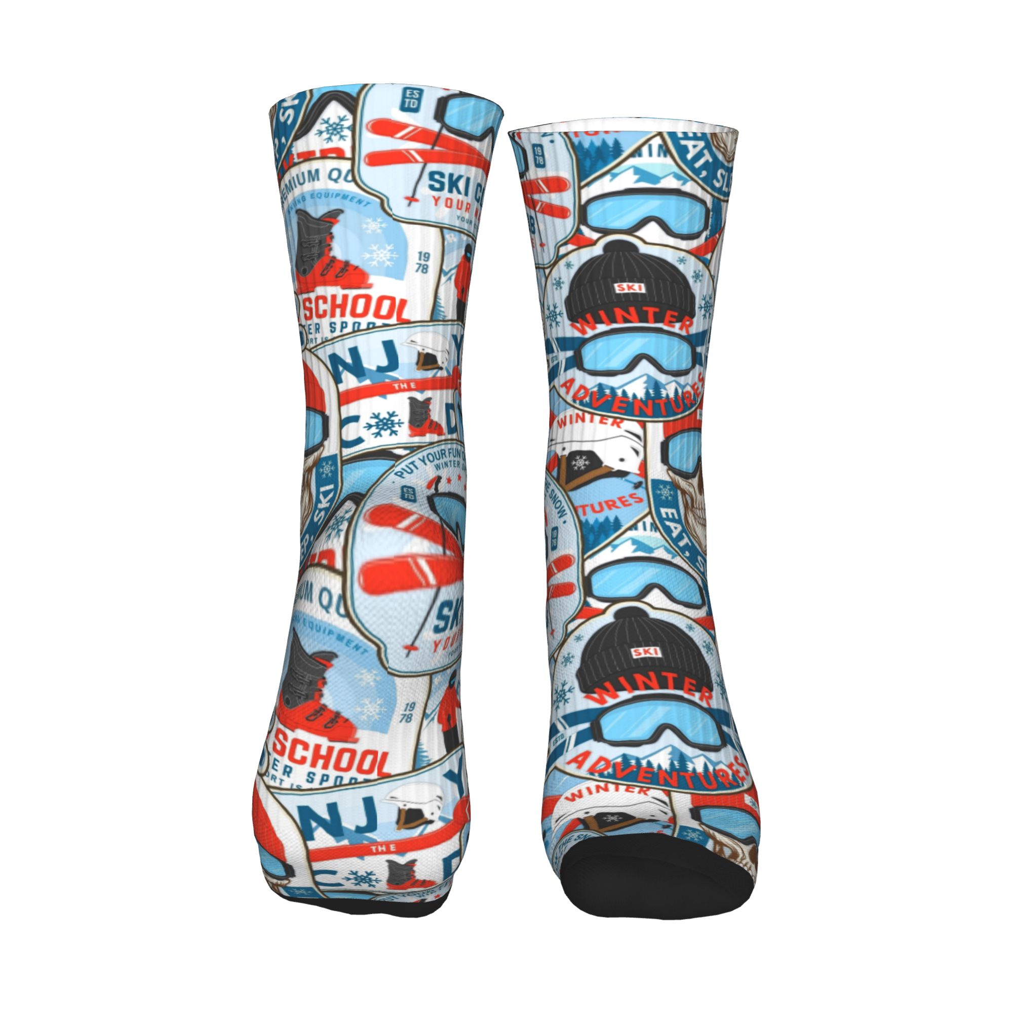 Meias de Vestir Vintage Vermel - Women'S Fashion Socks avaliação e preço