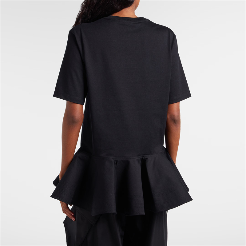 Camiseta Feminina de Manga Cur - Women'S Fashion Umbrella avaliação e preço