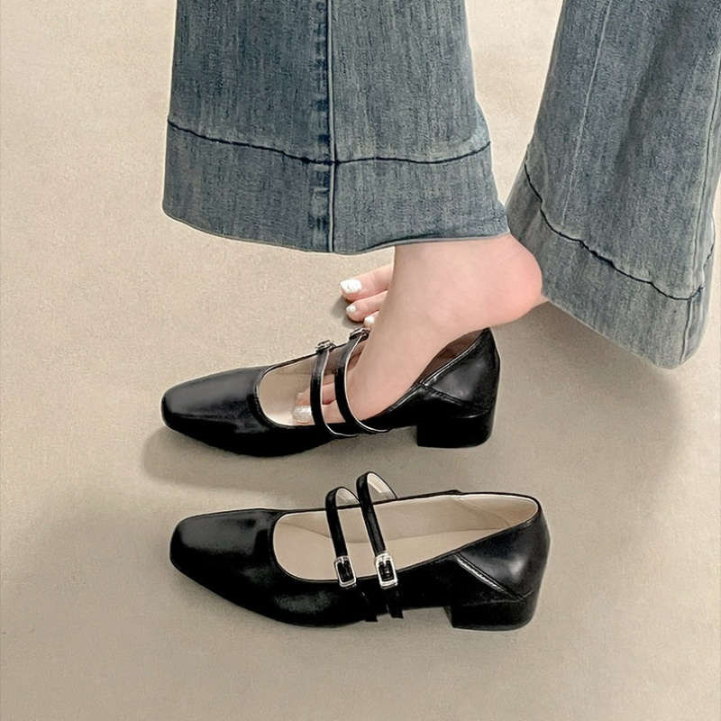 Sapatos Femininos Mary Jane Pr - Women'S Fashion Belts avaliação e preço