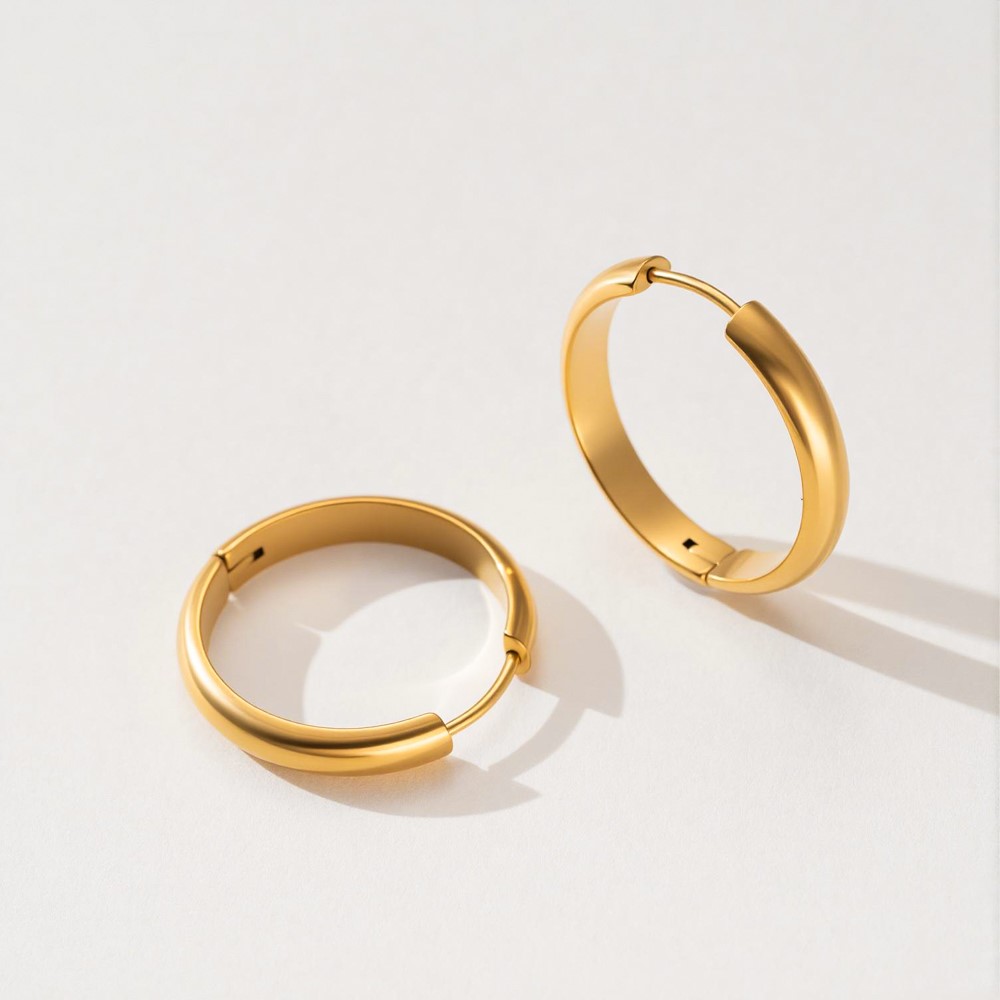 4 Peças de Brincos de Argola R - Women'S Fashion Earrings avaliação e preço