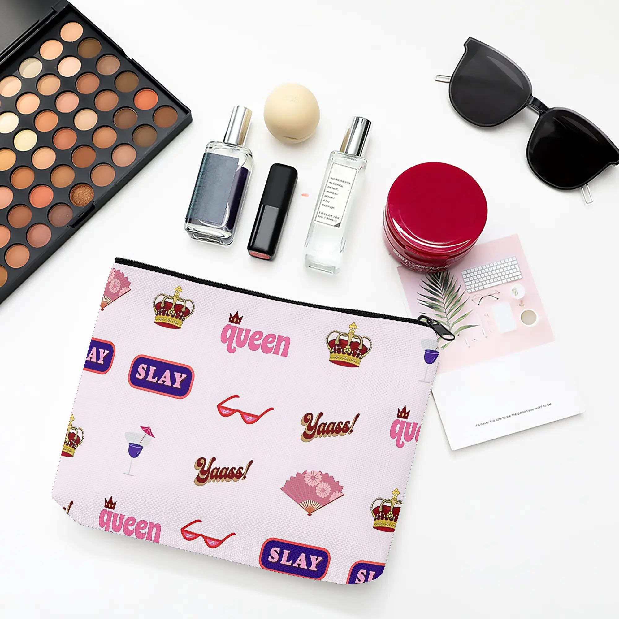 1 Bolsa de Maquiagem Estilo Ra - Women Fashion Fun avaliação e preço