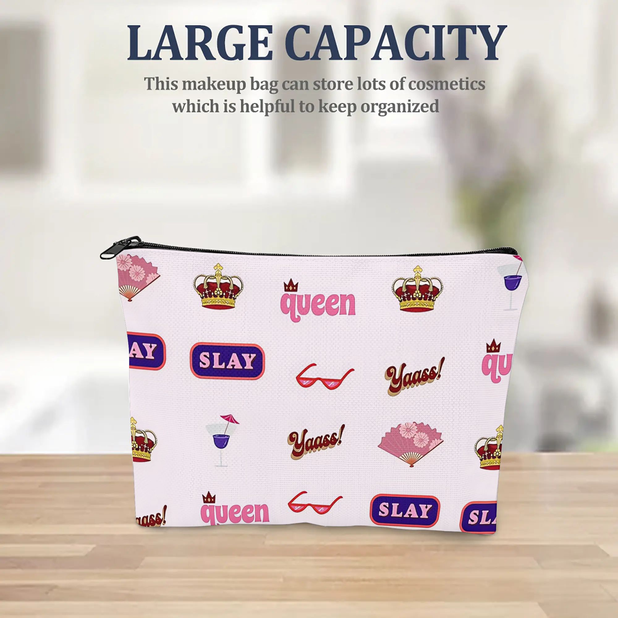1 Bolsa de Maquiagem Estilo Ra - Women Fashion Fun avaliação e preço