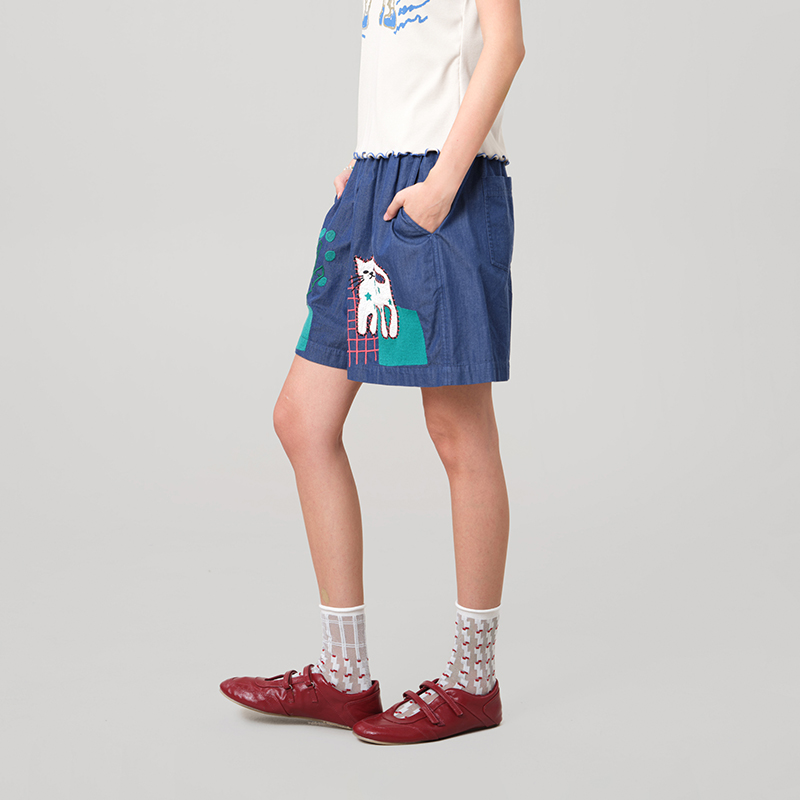 Shorts Jeans Casuais de Perna  - Women Fashion Fun avaliação e preço