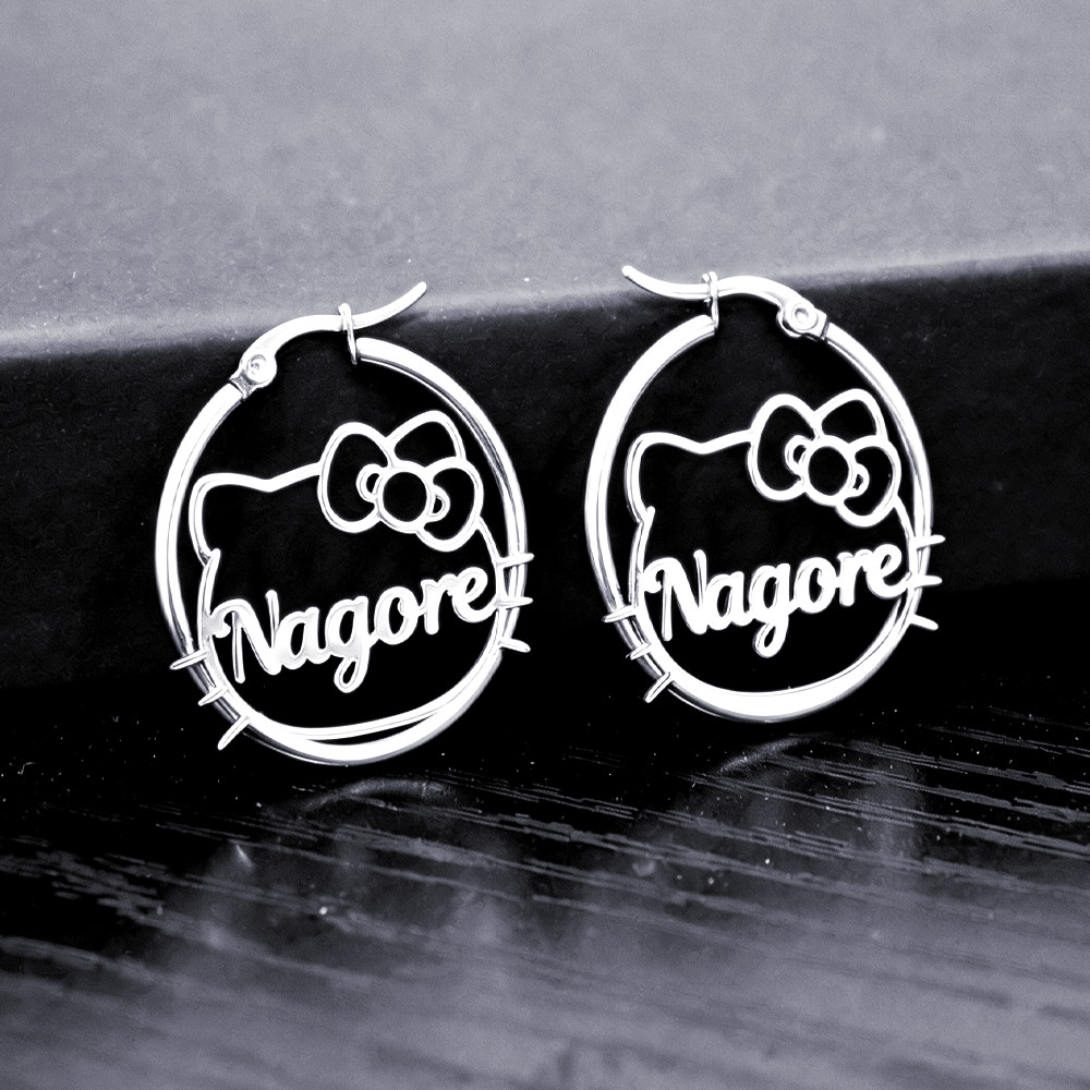 Brinco personalizado com nome, - Women Fashion Fun avaliação e preço