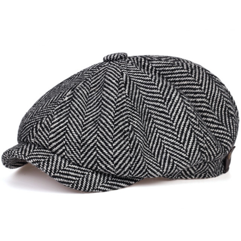 Bonés Newsboy de Tweed Estilo  - Women'S Fashion Peaky Blinders avaliação e preço