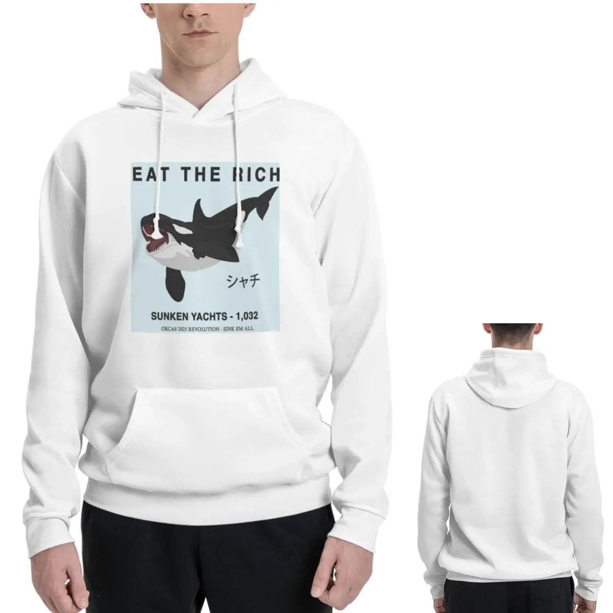 Eat The Rich - Orca Revolution - Women'S Fashion Revolution avaliação e preço
