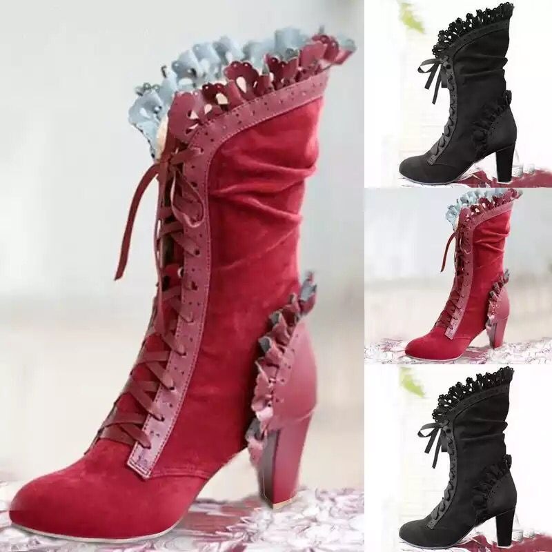 Inverno rendas até senhoras sa - Women'S Fashion Victorian avaliação e preço
