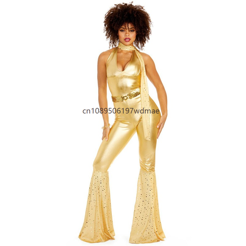 Fantasia Retrô Disco Anos 70,  - Women'S Fashion In The 70S avaliação e preço