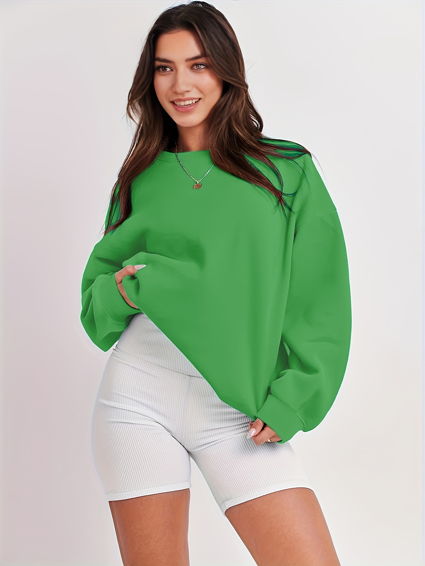 Moletom com capuz feminino plu - Hoodie Women Oversized avaliação e preço