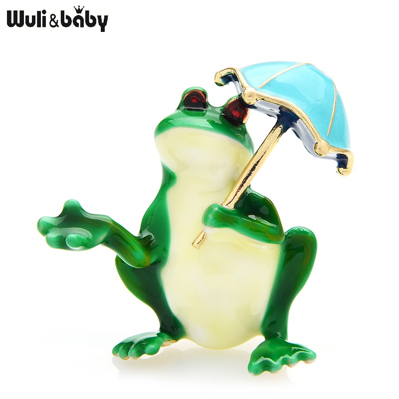 Wuli & baby-Broches de sapo gu - Women'S Fashion Umbrella avaliação e preço