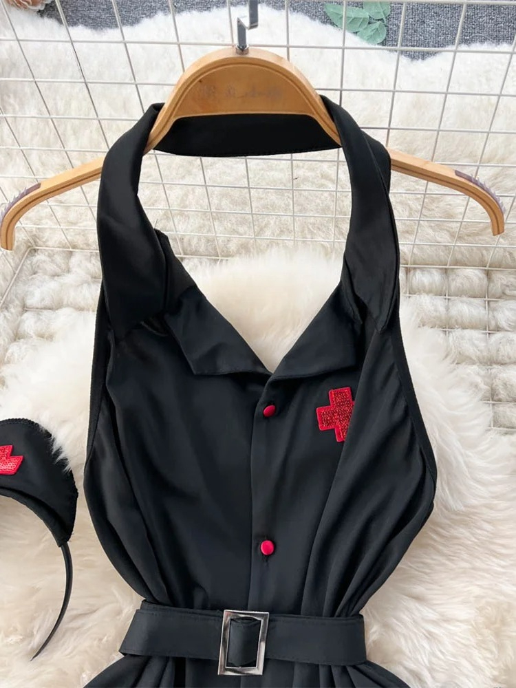 Vestido de Lingerie Sensual Er - Women'S Fashion Belts avaliação e preço