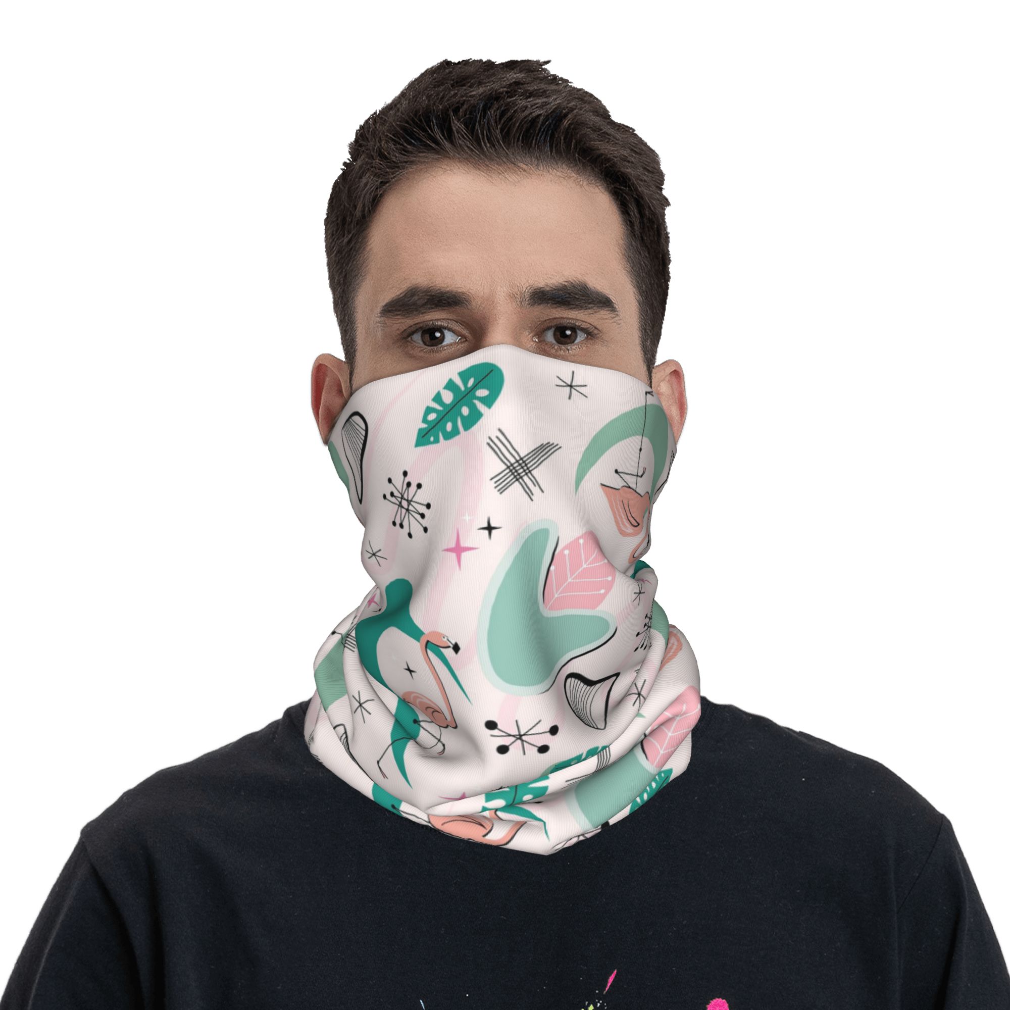 Atomic 50s Flamingo Bandana Ne - Women'S Fashion In The 50S avaliação e preço