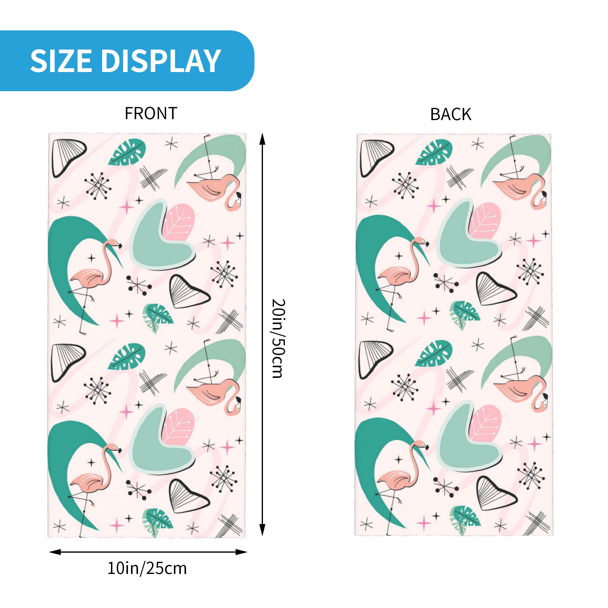 Atomic 50s Flamingo Bandana Ne - Women'S Fashion In The 50S avaliação e preço
