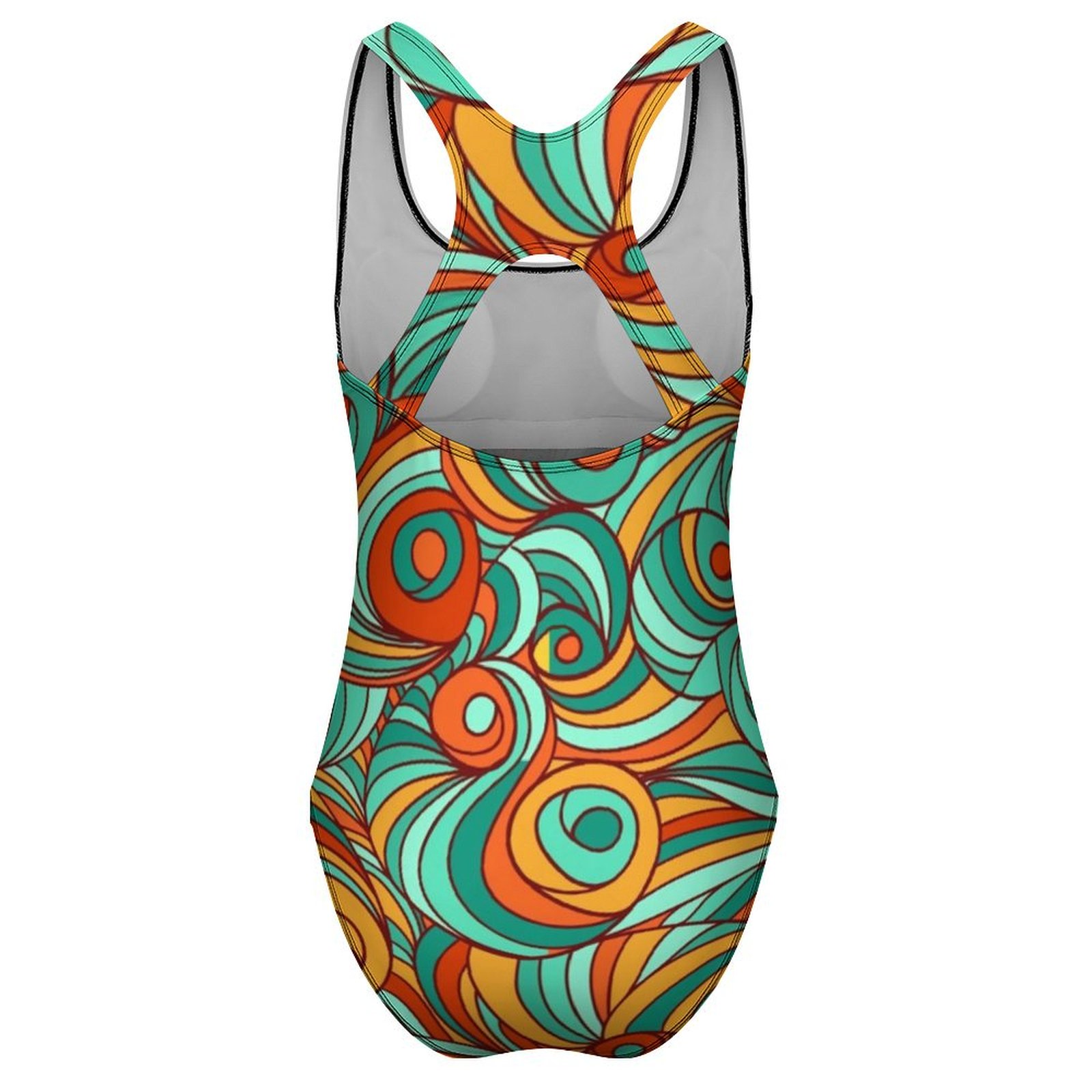 Swirling retro 70s maiô sexy l - Women'S Fashion In The 70S avaliação e preço