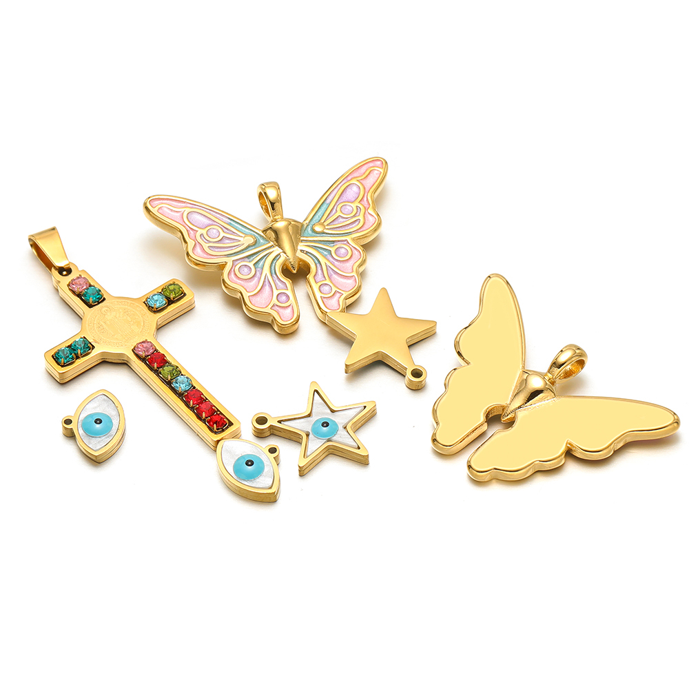 5 pçs/lote aço inoxidável esma - Women'S Fashion Earrings avaliação e preço