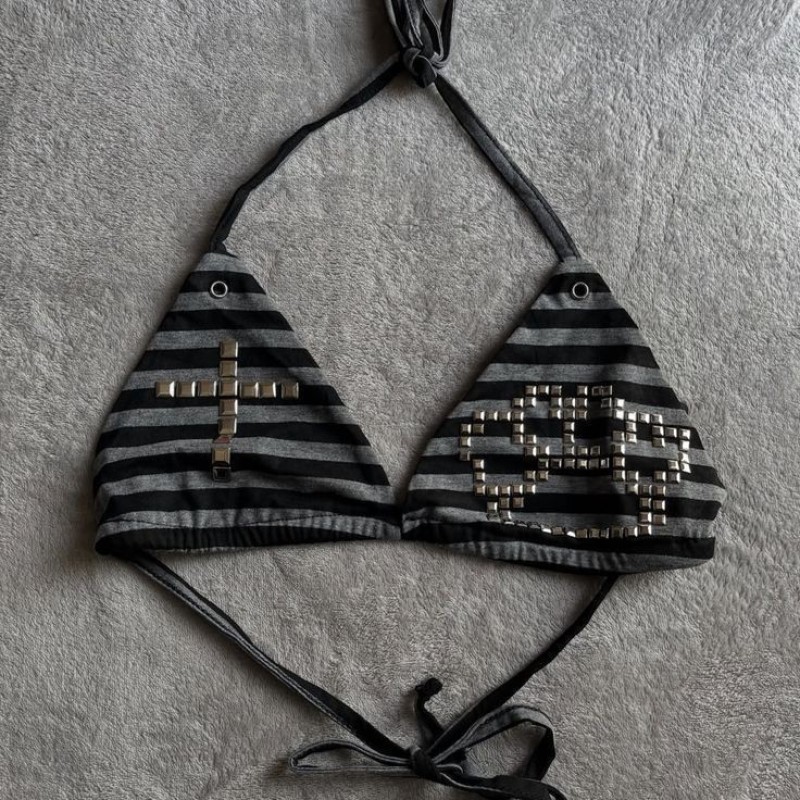 Top de biquíni Y3K vintage eur - Women'S Y3K Fashion avaliação e preço