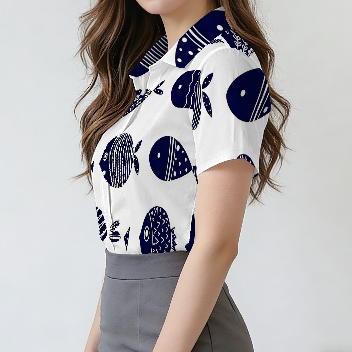 Camisa Feminina de Verão com M - Women Fashion Fun avaliação e preço