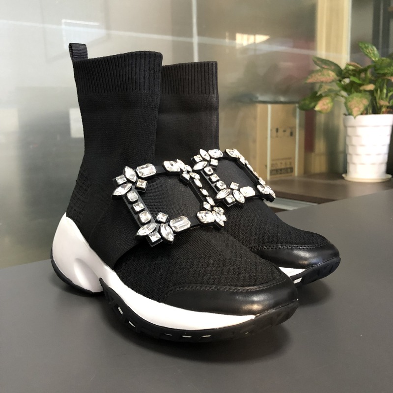 Tênis Chunky de Luxo com Stras - Women'S Fashion Socks avaliação e preço