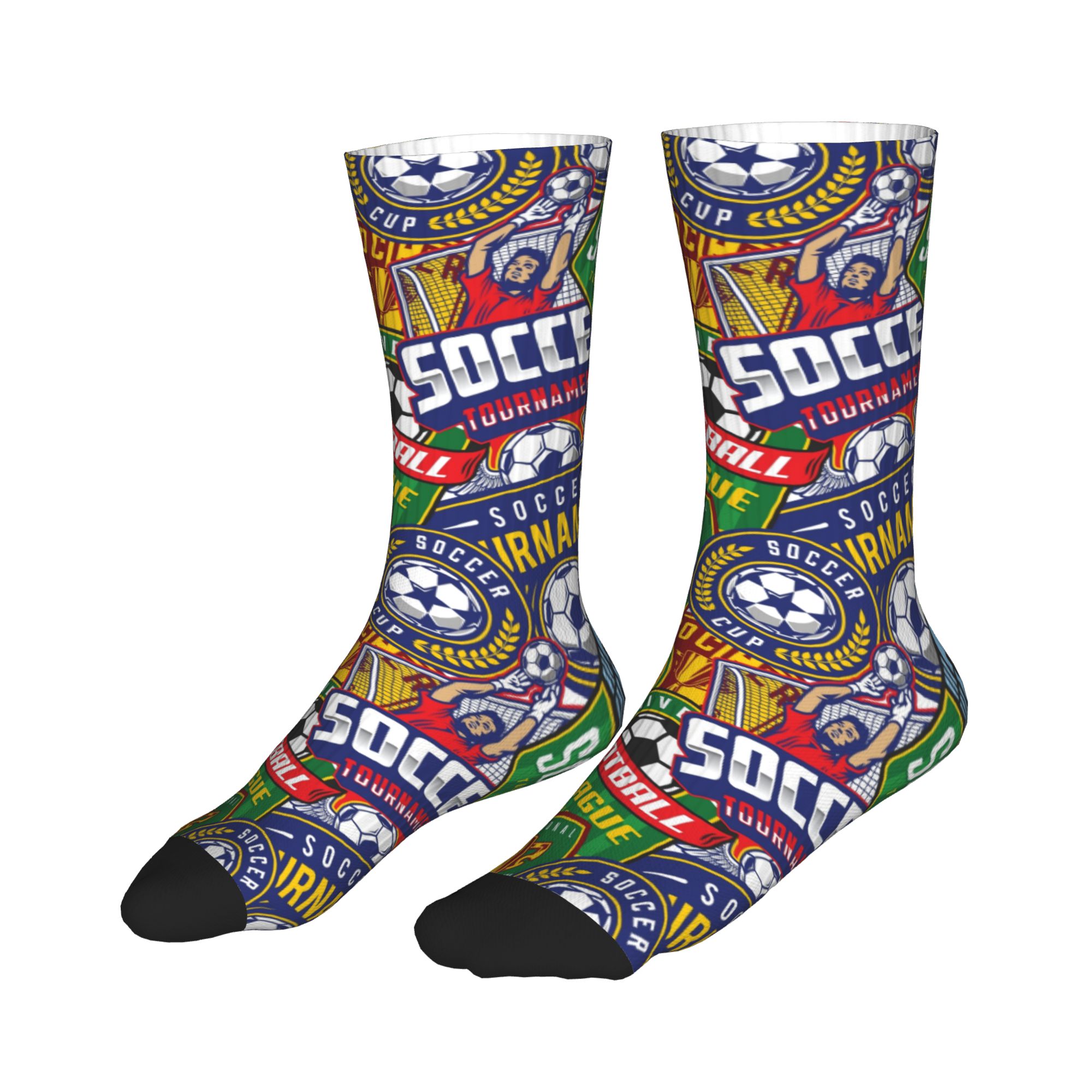 Meias de Futebol Retrô com Est - Women'S Fashion Socks avaliação e preço