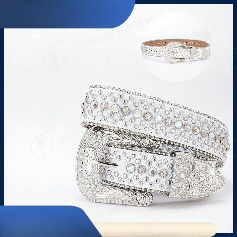 Cinto de strass estilo Y2K par - Women'S Fashion Belts avaliação e preço