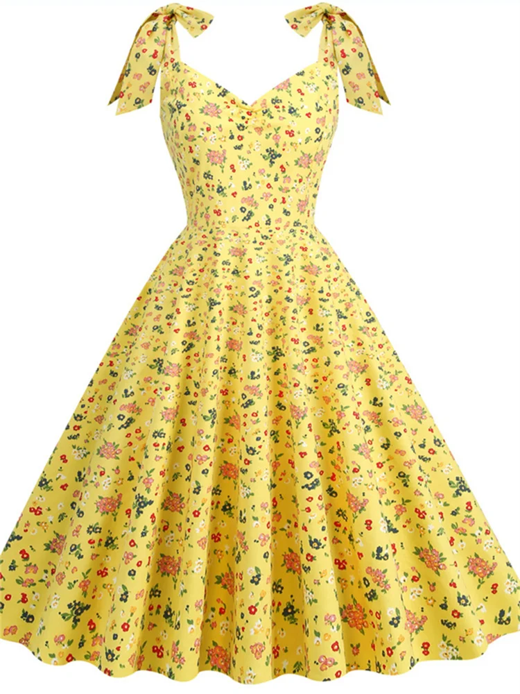 Vestido floral de escritório f - Women'S Fashion In The 50S avaliação e preço