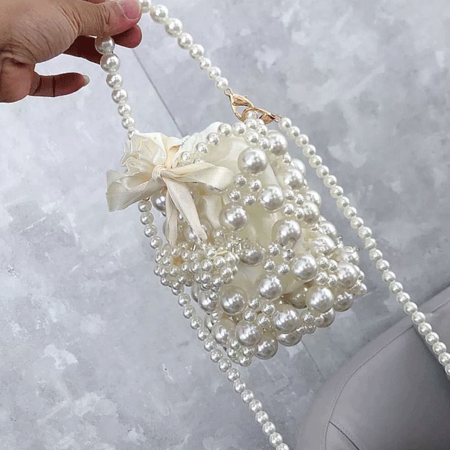 Malas crossbody pérola para mu - Coin Purse Women avaliação e preço