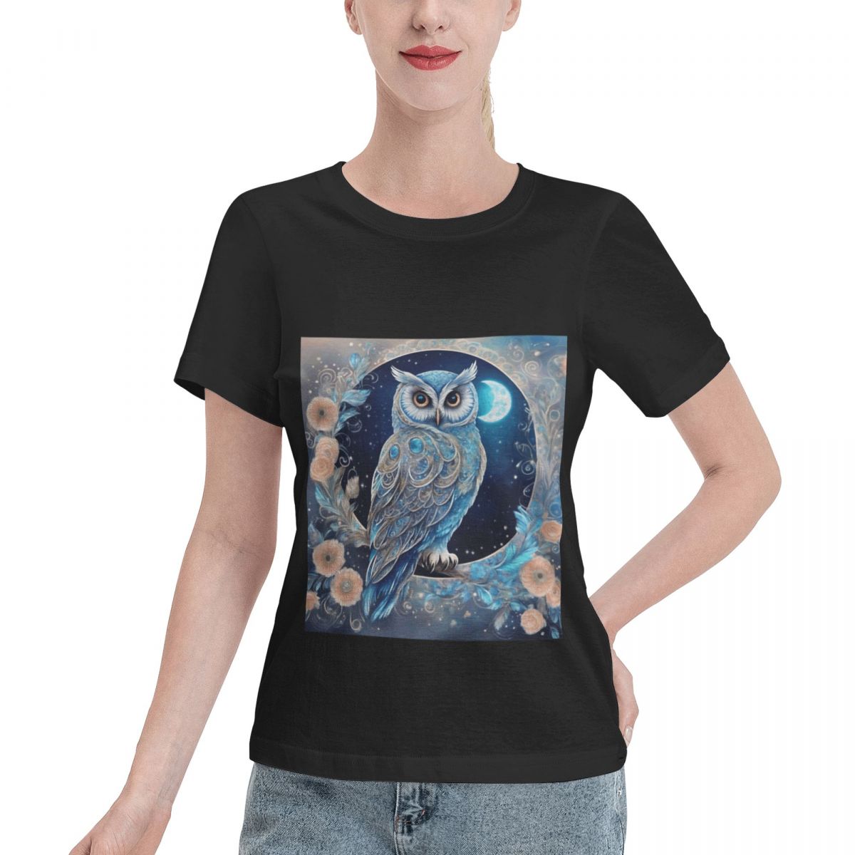 Em alta agora: uma camiseta fe - Women Fashion Now avaliação e preço