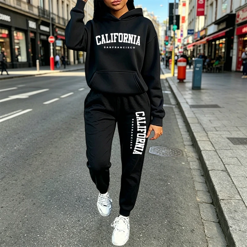 Conjunto de Moletom Casual Urb - Women'S Fashion For 2026 avaliação e preço